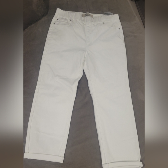 Liverpool Los Angeles Chloe Pull-On Crop Skinny Jeans SZ 6 - Picture 2 of 5